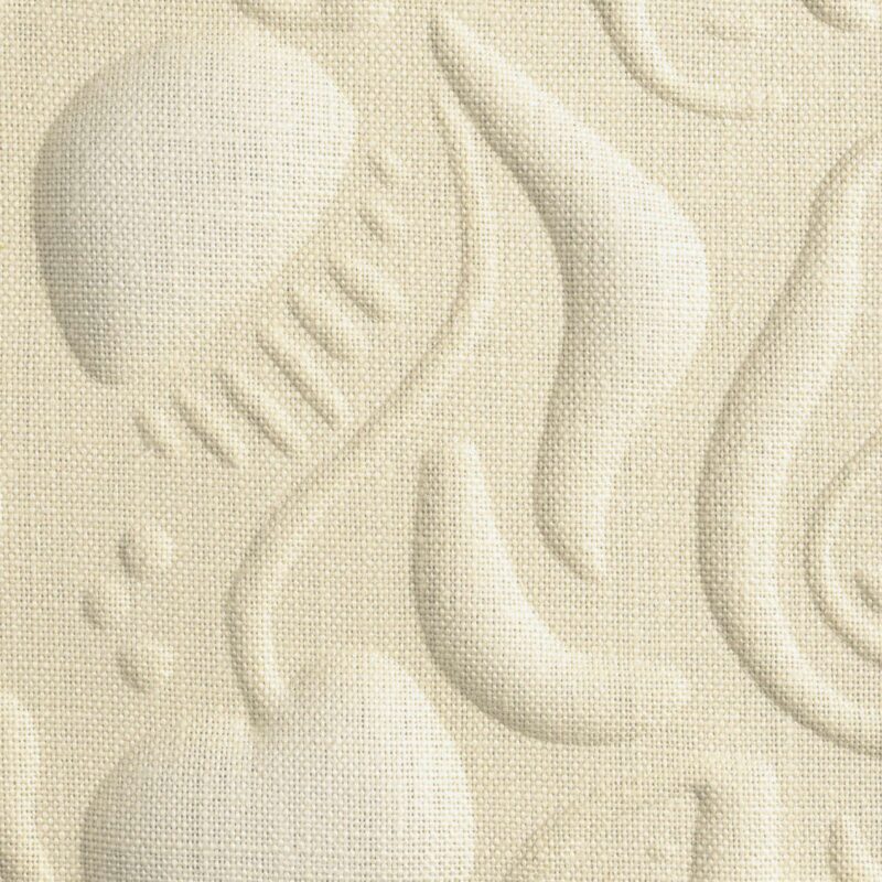 Mosaïque du verger lin